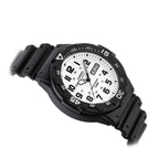Casio MRW-200H-7B férfi karóra, kvarc, WR100, 43 mm, fehér számlap