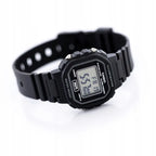 Casio LA-20WH-1AEF gyerek digitális karóra, fekete, WR30, díszdobozzal
