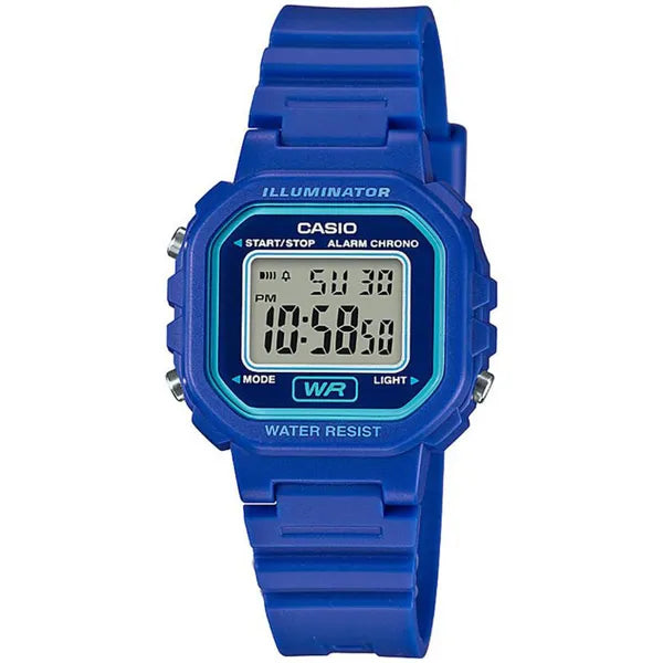 Casio LA-20WH-2ADF gyerek digitális karóra, sötétkék, díszdobozzal