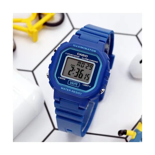 Casio LA-20WH-2ADF gyerek digitális karóra, sötétkék, díszdobozzal