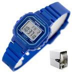 Casio LA-20WH-2ADF gyerek digitális karóra, sötétkék, díszdobozzal