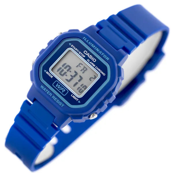 Casio LA-20WH-2ADF gyerek digitális karóra, sötétkék, díszdobozzal