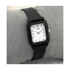 Casio LQ-142-7E női karóra, fekete műanyag szíj, fehér számlap, WR30, kvarc
