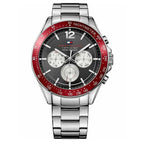 Tommy Hilfiger 1791122 férfi karóra, kvarc, acél szíj, fekete számlap, WR50