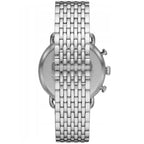 Emporio Armani AR11238 férfi kronográf óra, acél szíj, kék számlap, WR50