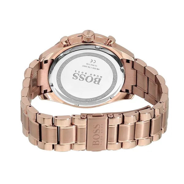 Hugo Boss Trophy 1513632 férfi karóra, rozéarany, 44 mm, kronográf