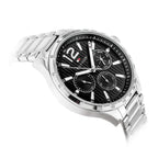 Tommy Hilfiger férfi karóra 1791469, 44 mm, fekete számlap, rozsdamentes acél