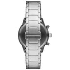 Emporio Armani férfi karóra AR11241, kronográf, acél, fekete/ezüst, 43 mm