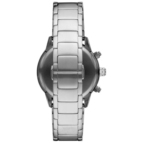 Emporio Armani férfi karóra AR11241, kronográf, acél, fekete/ezüst, 43 mm