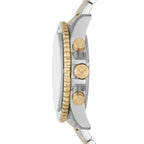 Emporio Armani AR11361 férfi búvár kronográf óra, 43 mm, WR100, két színű acél