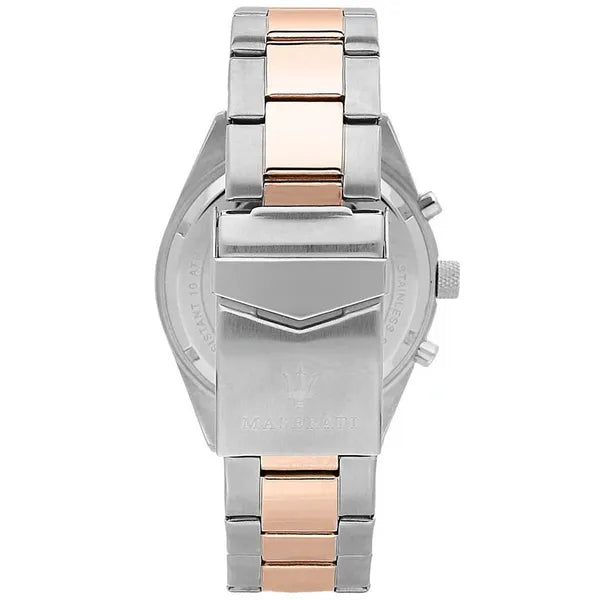 Maserati Competizione férfi karóra, 43 mm, acél, fekete, 10 ATM