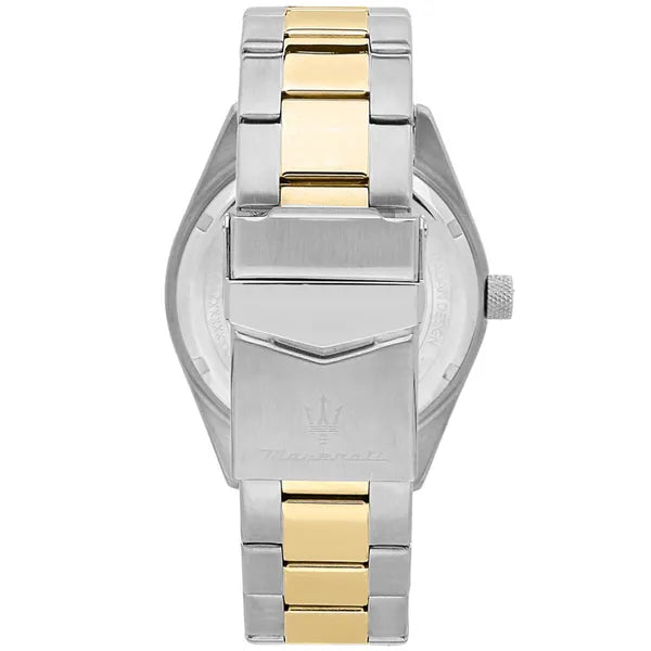 Maserati Competizione férfi karóra, kvarc, 42 mm, acél, 10 ATM, kék