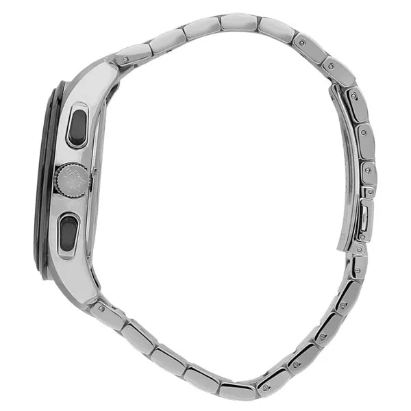 Maserati Competizione férfi kronográf karóra, 43 mm, acél, fekete WR100