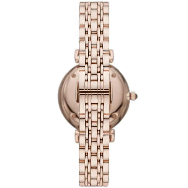 Emporio Armani Gianni T-Bar AR11402 női karóra, 32 mm, rozéarany kvarc