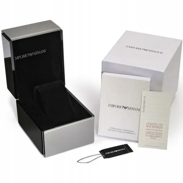 Emporio Armani Gianni T-Bar AR11402 női karóra, 32 mm, rozéarany kvarc