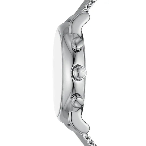 Emporio Armani férfi óra AR11429, milánói szíj, fekete számlap, kronográf, WR50