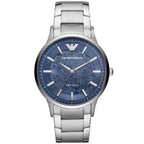 Emporio Armani AR60037 automata férfi karóra, skeleton, acél, 43 mm, kék