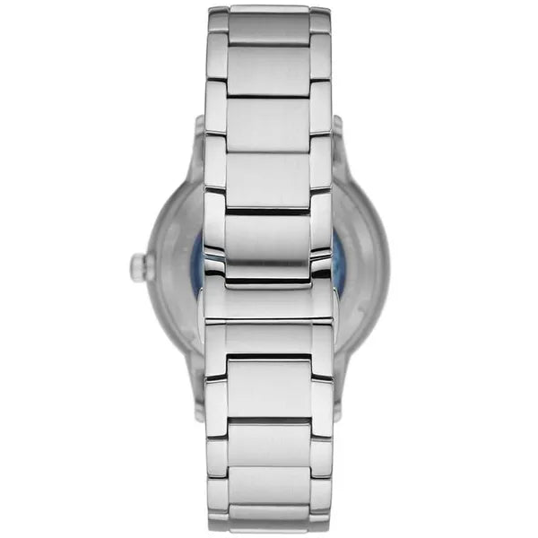 Emporio Armani AR60037 automata férfi karóra, skeleton, acél, 43 mm, kék