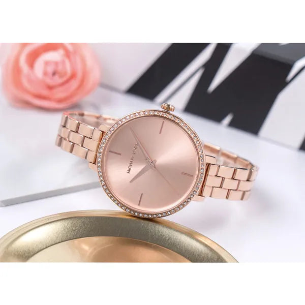 Michael Kors Charley MK4400 női karóra, rozéarany, kvarc, 38 mm, acél szíj