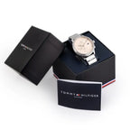 Tommy Hilfiger Blake 1781904 női karóra, ezüst acél, rózsaszín számlap 38 mm