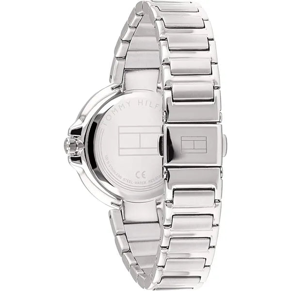 Tommy Hilfiger Angela 1782126 női karóra, ezüst acél, 36 mm, WR30