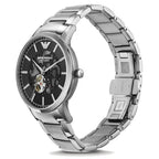 Emporio Armani Renato AR60055 férfi automata karóra, 43 mm, acél, fekete