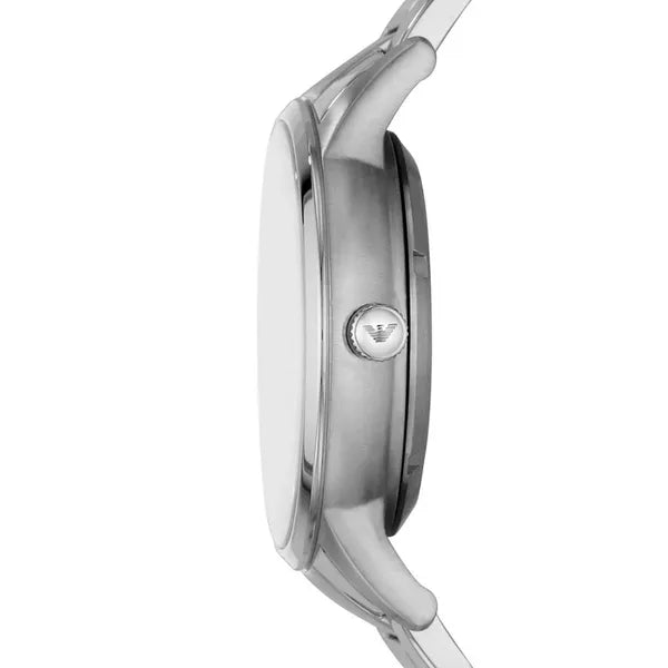 Emporio Armani Renato AR60055 férfi automata karóra, 43 mm, acél, fekete