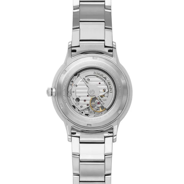 Emporio Armani Renato AR60055 férfi automata karóra, 43 mm, acél, fekete