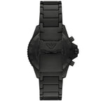 Emporio Armani AR80050 férfi kronográf karóra, WR100, gumiszíj, 43 mm