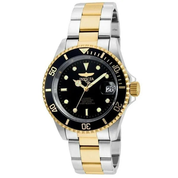 Invicta Pro Diver 8927OB férfi automata karóra, 40 mm, WR200, két színű acél
