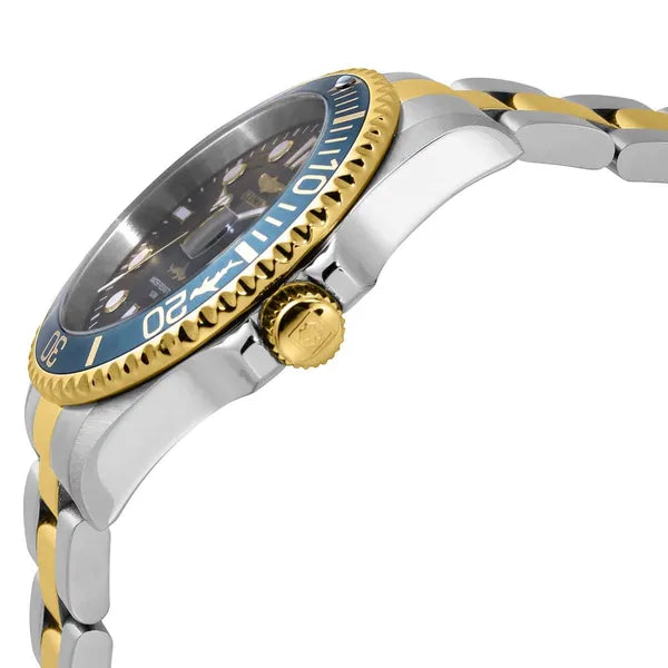Invicta Pro Diver 30021 férfi óra, 43 mm, WR100, kvarc, kék számlap, acél szíj