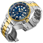 Invicta Pro Diver 30021 férfi óra, 43 mm, WR100, kvarc, kék számlap, acél szíj
