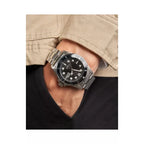 Invicta Pro Diver férfi karóra, 43 mm, fekete számlap, acél szíj, 100 m