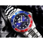 Invicta Pro Diver 24946 férfi karóra, 40 mm, WR200, acél, kék