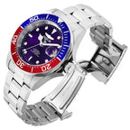 Invicta Pro Diver 24946 férfi karóra, 40 mm, WR200, acél, kék