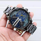 Diesel Mr. Daddy 2.0 férfi karóra DZ7331, acél, kék számlap, 57 mm