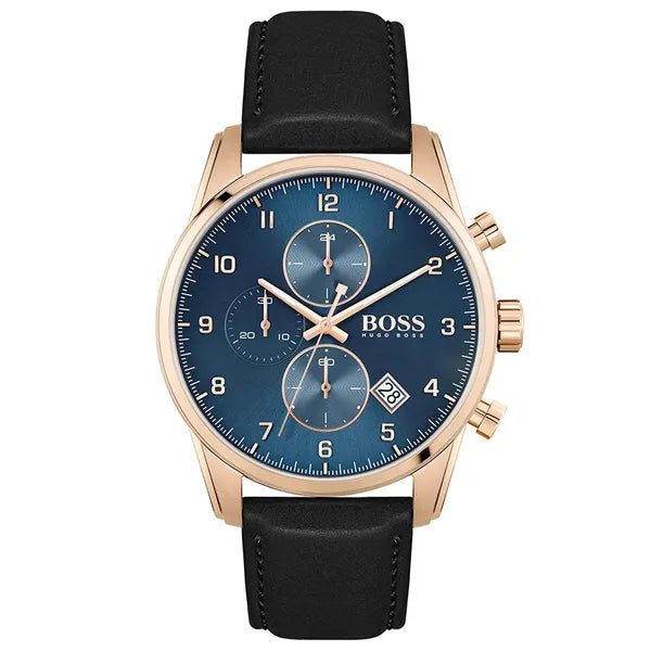 HUGO BOSS férfi karóra 1513783 Skymaster, 44 mm, kvarc, kronográf, 5 ATM