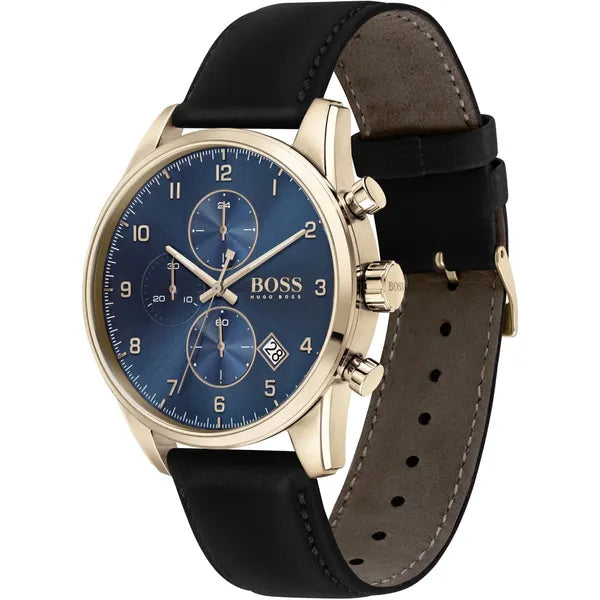 HUGO BOSS férfi karóra 1513783 Skymaster, 44 mm, kvarc, kronográf, 5 ATM