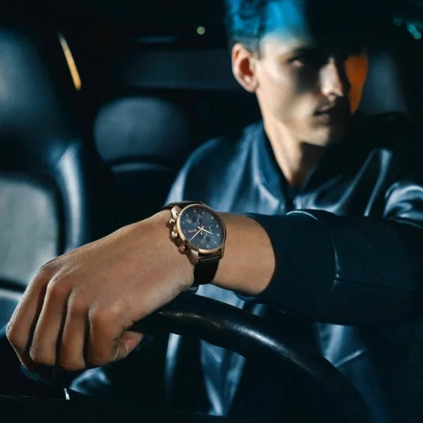 HUGO BOSS férfi karóra 1513783 Skymaster, 44 mm, kvarc, kronográf, 5 ATM