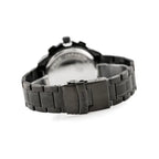 G. Rossi férfi kvarc karóra, fekete/rozéarany, 43 mm, WR30, acél szíj