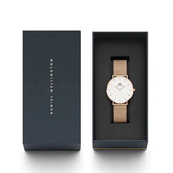 Daniel Wellington Petite Melrose női kvarc karóra 36 mm, rózsaarany/ezüst