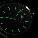 Daniel Wellington Iconic Link automata férfi karóra 40 mm, fekete, acél, 10 ATM