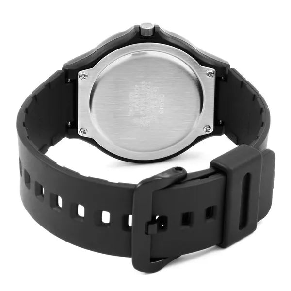 Casio MW-240-1B2 férfi karóra, fekete, WR50, kvarc, 44 mm