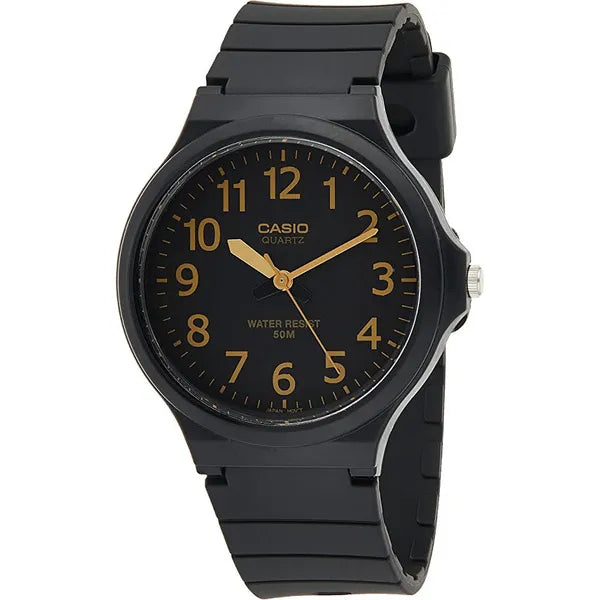 Casio MW-240-1B2 férfi karóra, fekete, WR50, kvarc, 44 mm