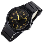 Casio MW-240-1B2 férfi karóra, fekete, WR50, kvarc, 44 mm