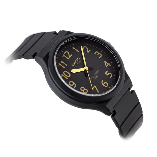 Casio MW-240-1B2 férfi karóra, fekete, WR50, kvarc, 44 mm