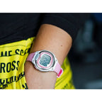 Casio LW-203-4A női digitális karóra, rózsaszín, WR50, 34 mm