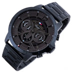 Tommy Hilfiger Luca 1710493 férfi kvarc karóra, kék acél szíj, 5 ATM
