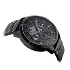 Tommy Hilfiger Luca 1710494 férfi karóra, fekete, 50mm, rozsdamentes acél, 5 ATM