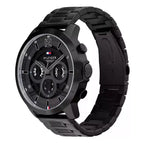 Tommy Hilfiger Luca 1710494 férfi karóra, fekete, 50mm, rozsdamentes acél, 5 ATM